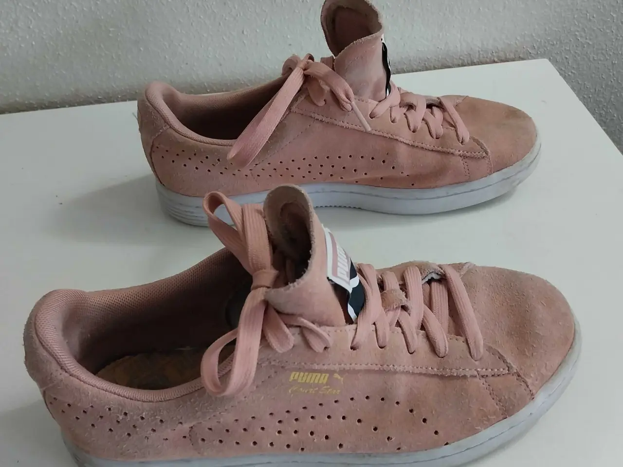 Billede 1 - Puma sko str. 39 lyserød 
