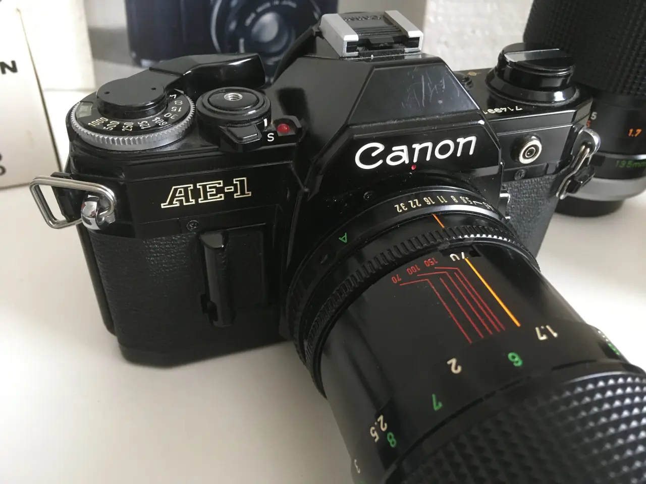 Billede 2 - canon AE - 1 spejlrefleks lens objektiv optik