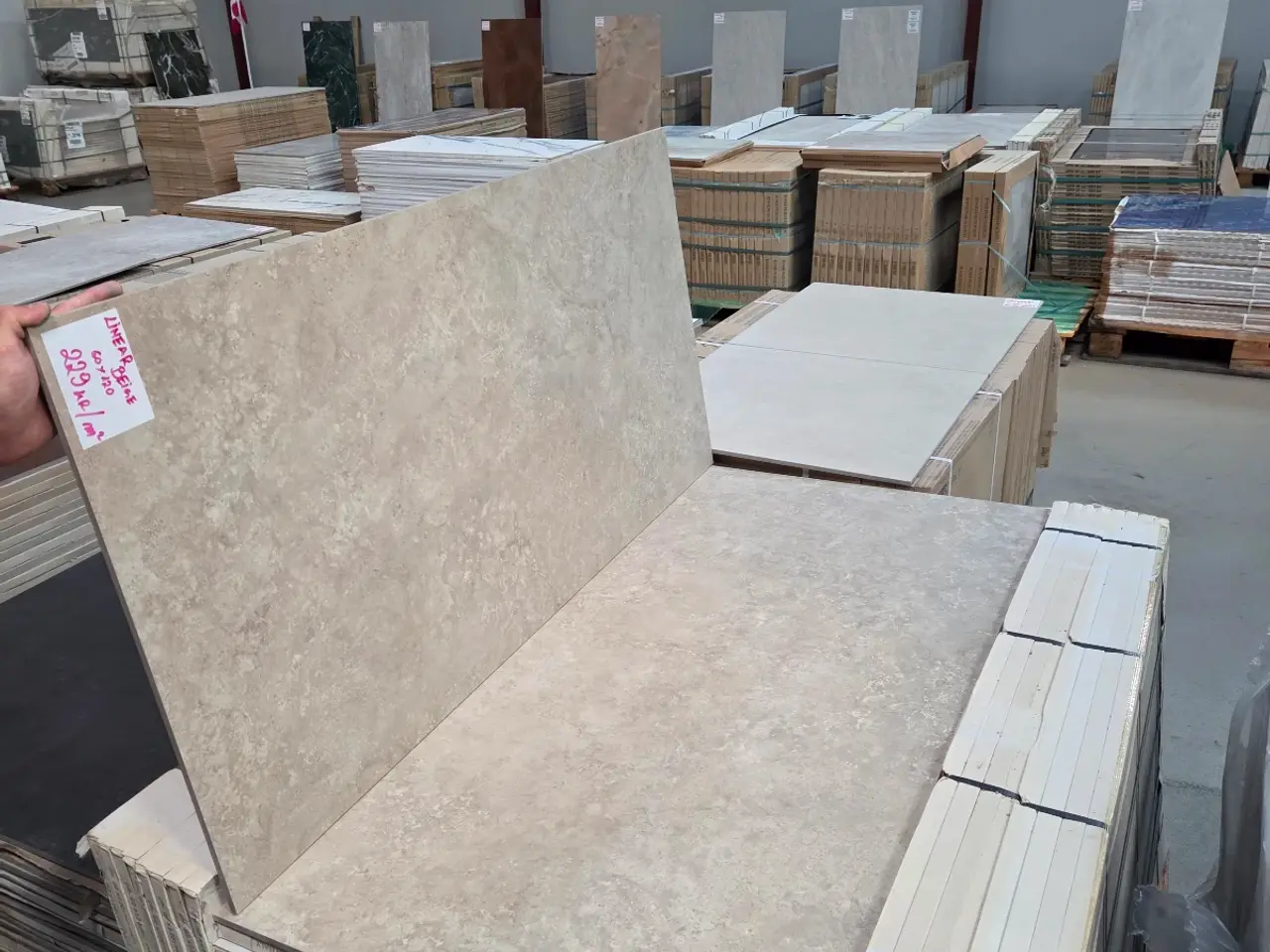 Billede 1 - Linear Beige 60x120 cm 