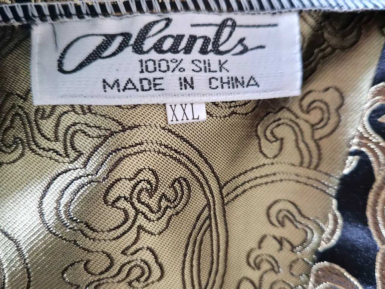 Billede 7 - Stor flot vintage silke kimono. Aldrig brugt 