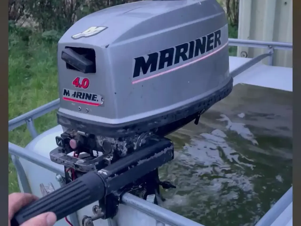 Billede 1 - Mariner 4hp bådmotor