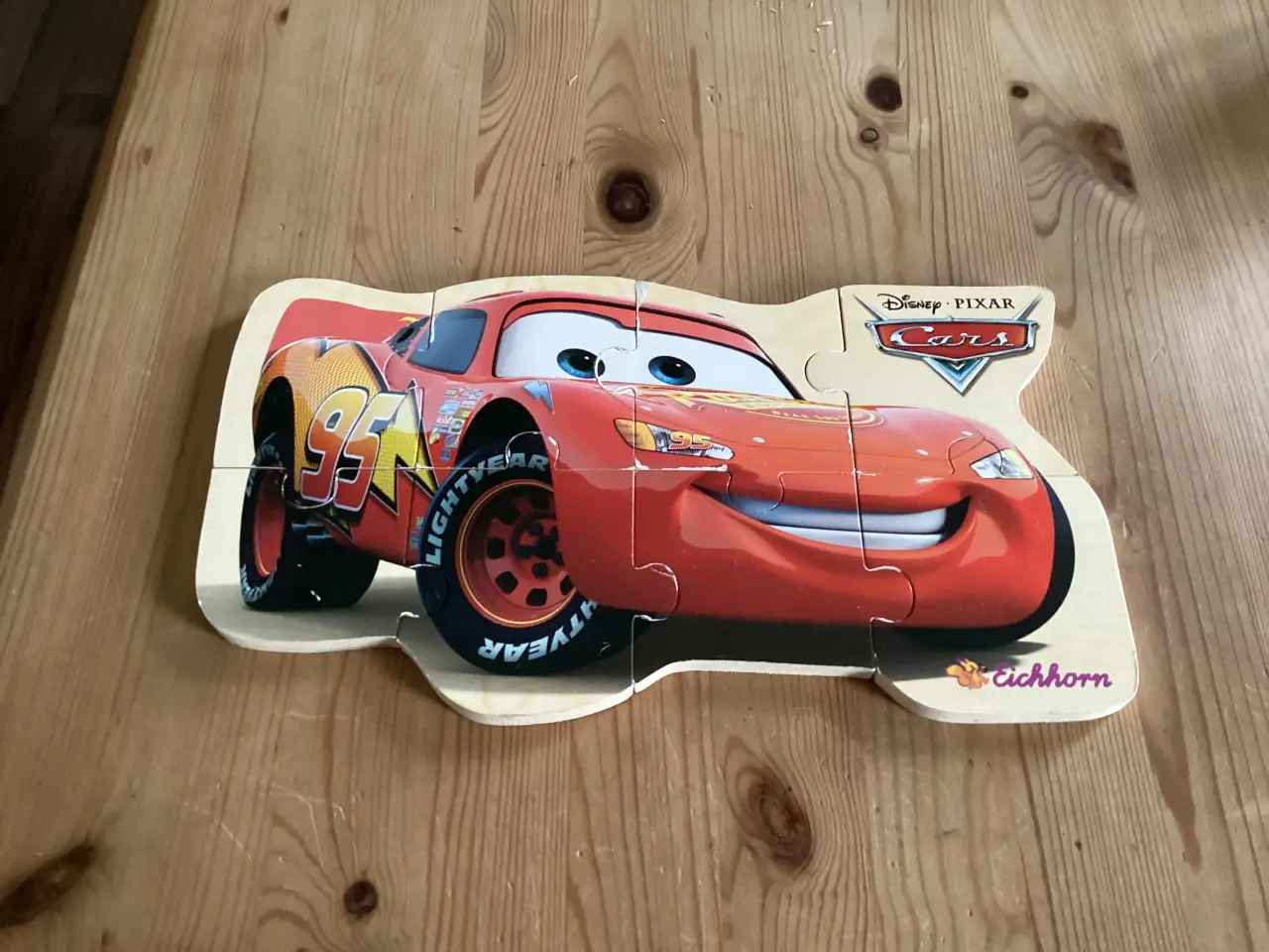 Billede 2 - Træpuslespil, Bamse, Cars, Osv.