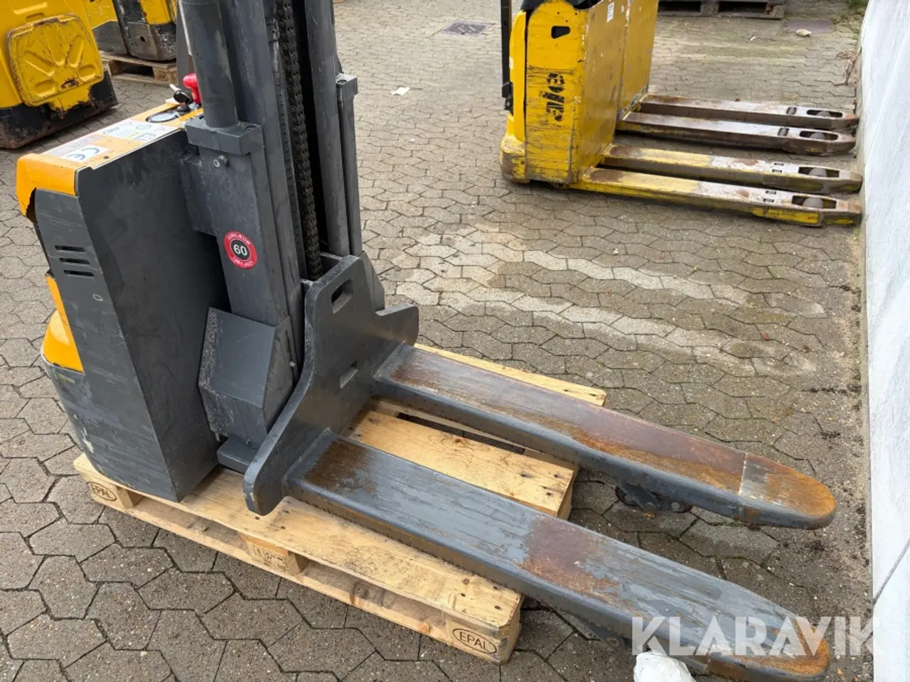 Billede 6 - El stabler Electric stacker 1000kg 1 styk