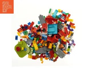 Blandet LEGO klodser fra LEGO (str. 2x6 til 19x19 cm)