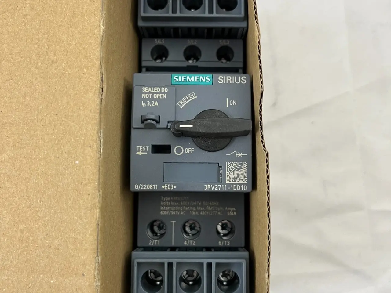 Billede 3 - Siemens 3RV2711-1DD10 SIRIUS Motor Protection 3.2A