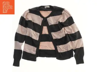 Strikket cardigan med striber fra Pomp de Lux (str. 140)