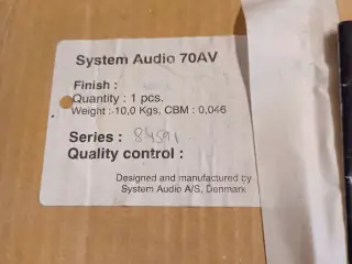 System audio center højtaler 70AV