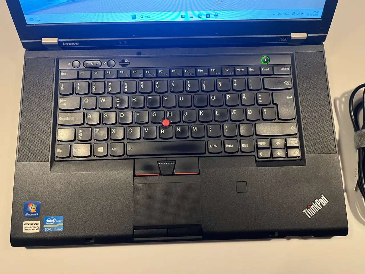 Billede 3 - Lenovo T530 15,6” I5 - 8 gb - 256 gb ssd - DVD