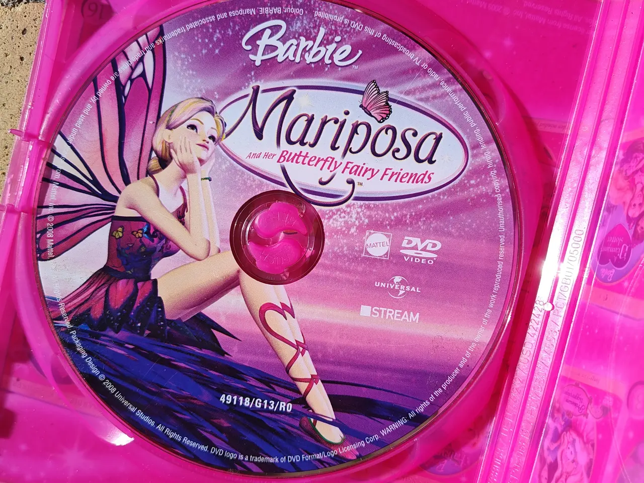 Billede 2 - Barbie Mariposa sommerfugle fe venner DVD