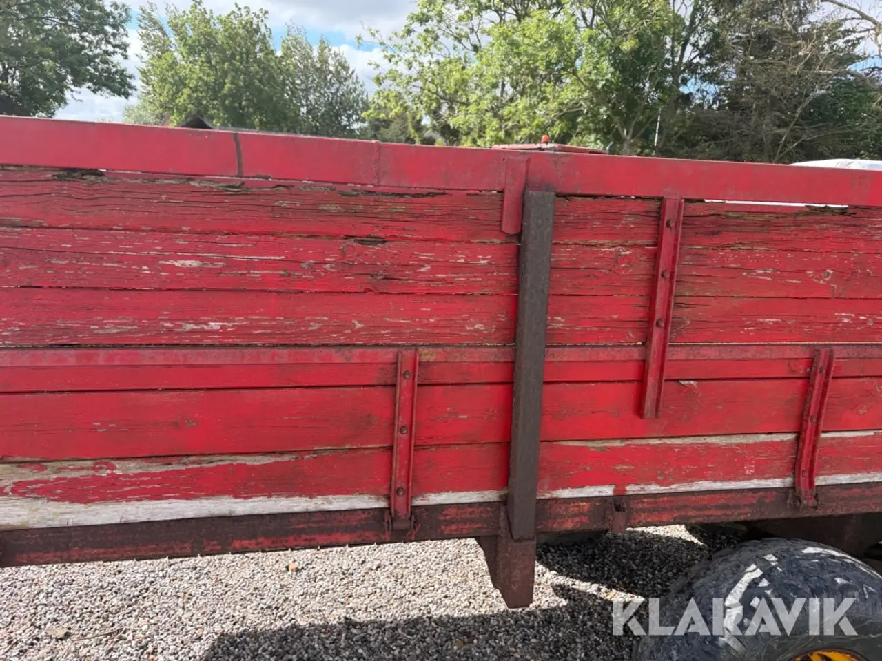 Billede 12 - Staldgødningsspreder med spredevalser.