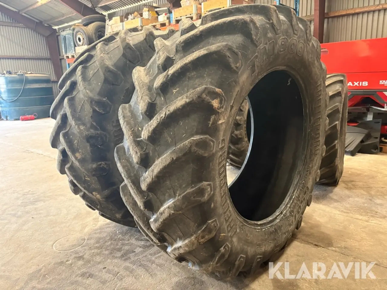 Billede 3 - Traktor dæk Trelleborg & Michelin - 2 styk (650/65R42) & 2 styk (540/65R30)