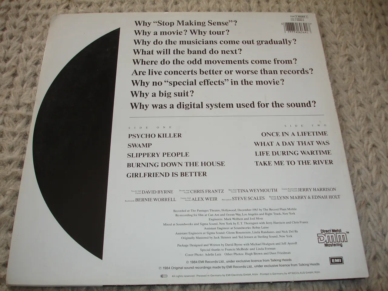 Billede 3 - (Sender gerne) Talking Heads – Stop Making Sense