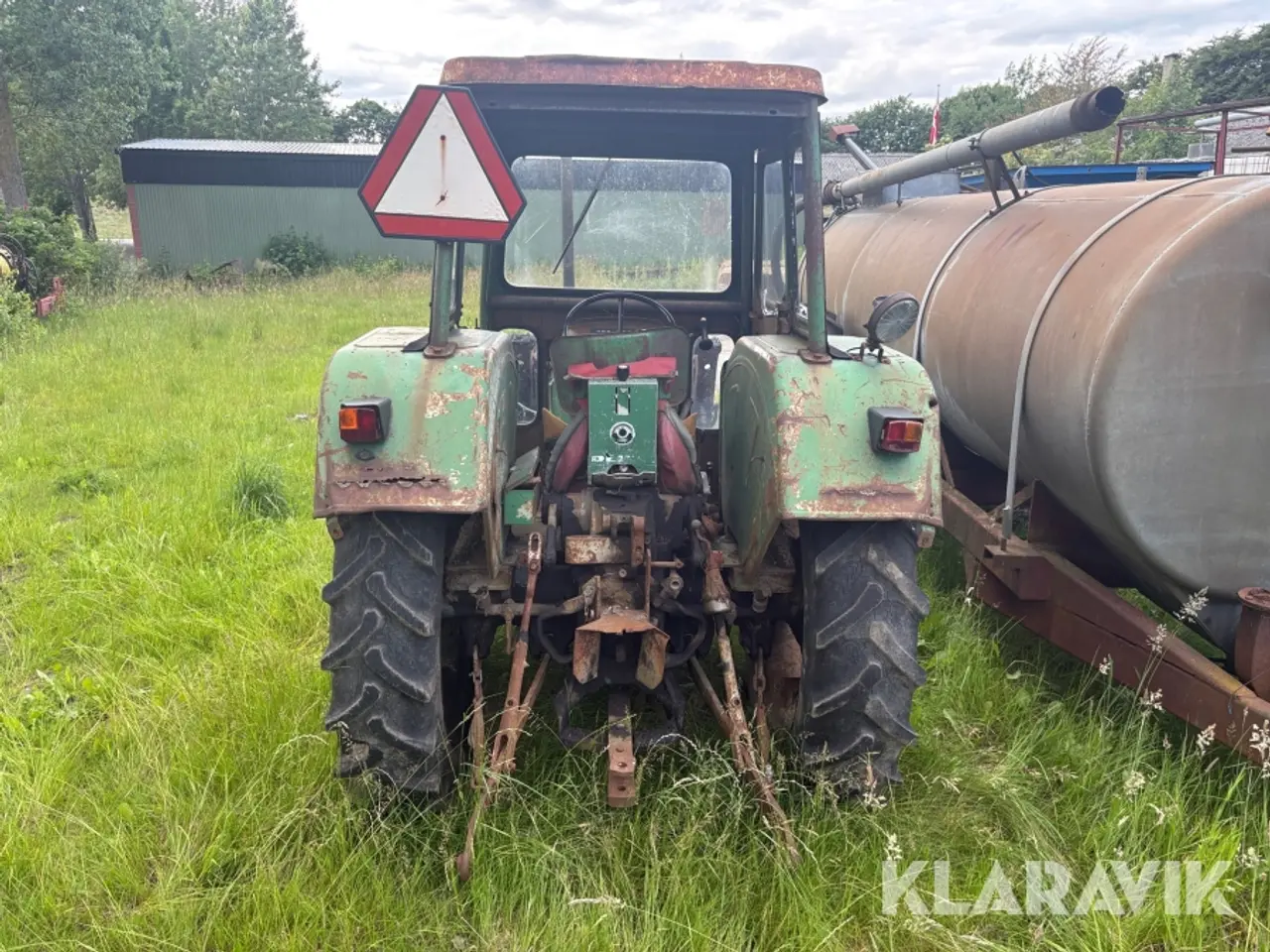 Billede 4 - Veterantraktor Deutz D5006 med frontlæsser