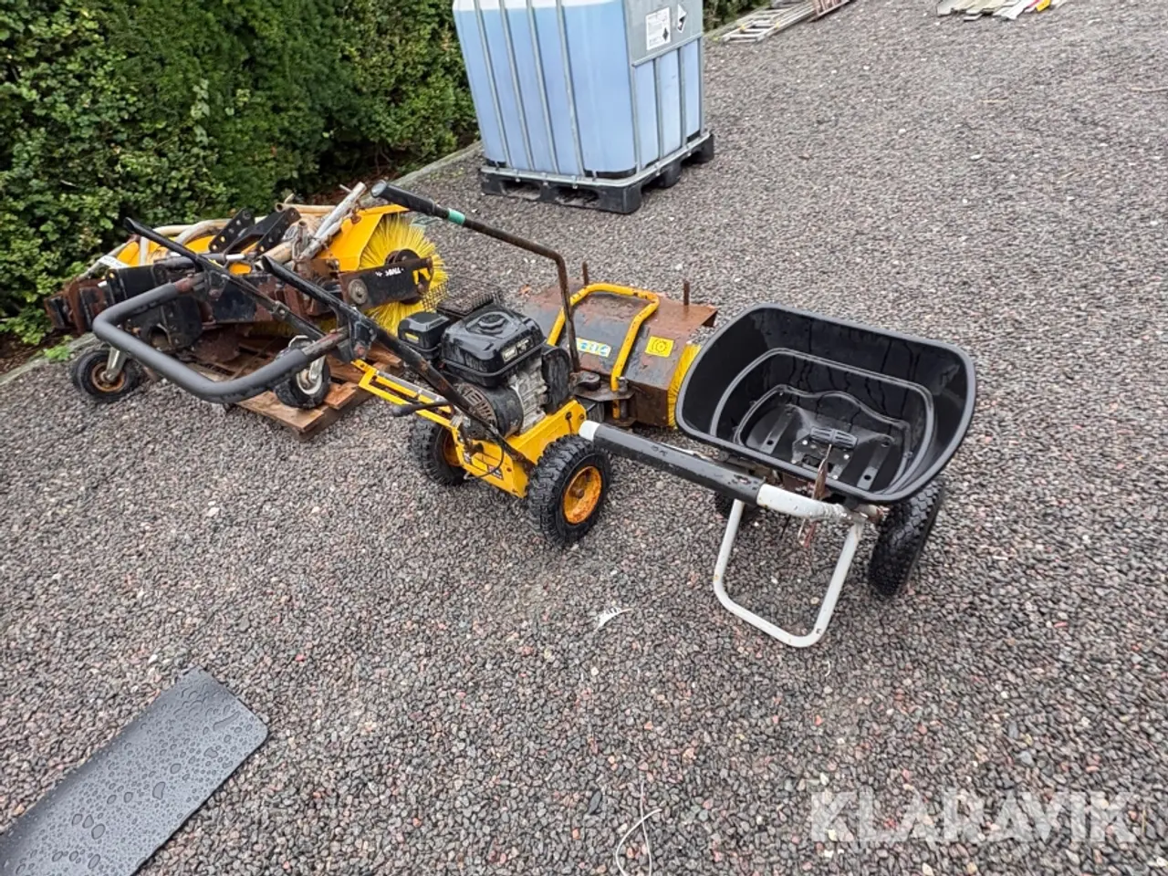 Billede 3 - Fejemaskine og Saltspreder Texas / Hecht TG725S
