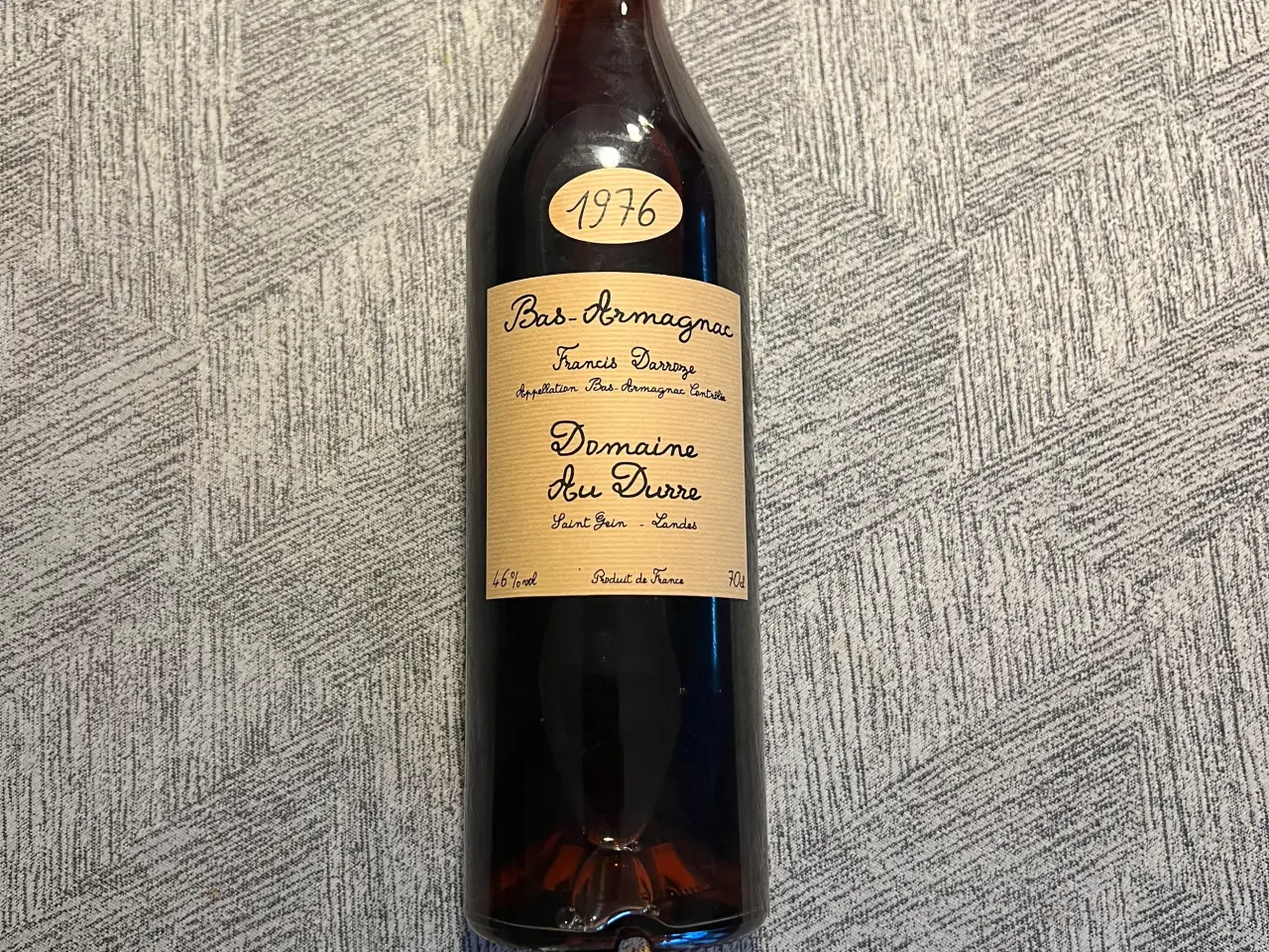 Billede 1 - 1976 Armagnac fra Francis Darroze Ducs Bas