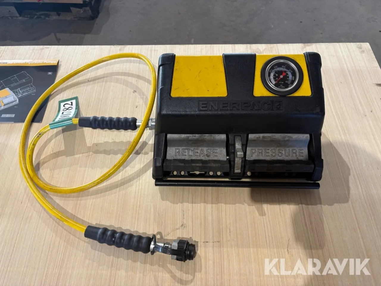 Billede 3 - Luft hydraulik pumpe Enerpac XA12G