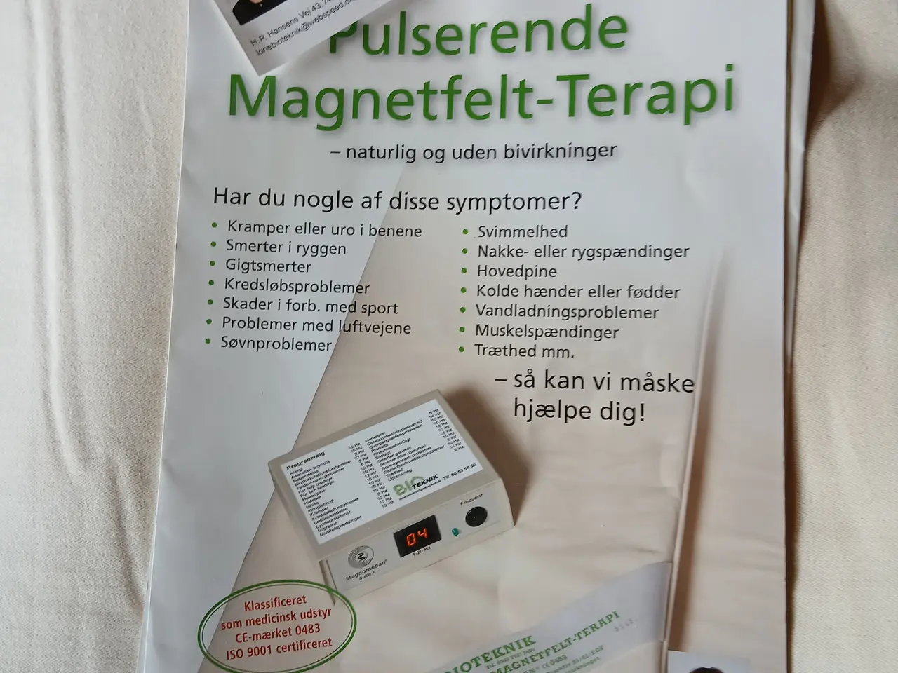 Billede 2 - Magnetfeltmadras