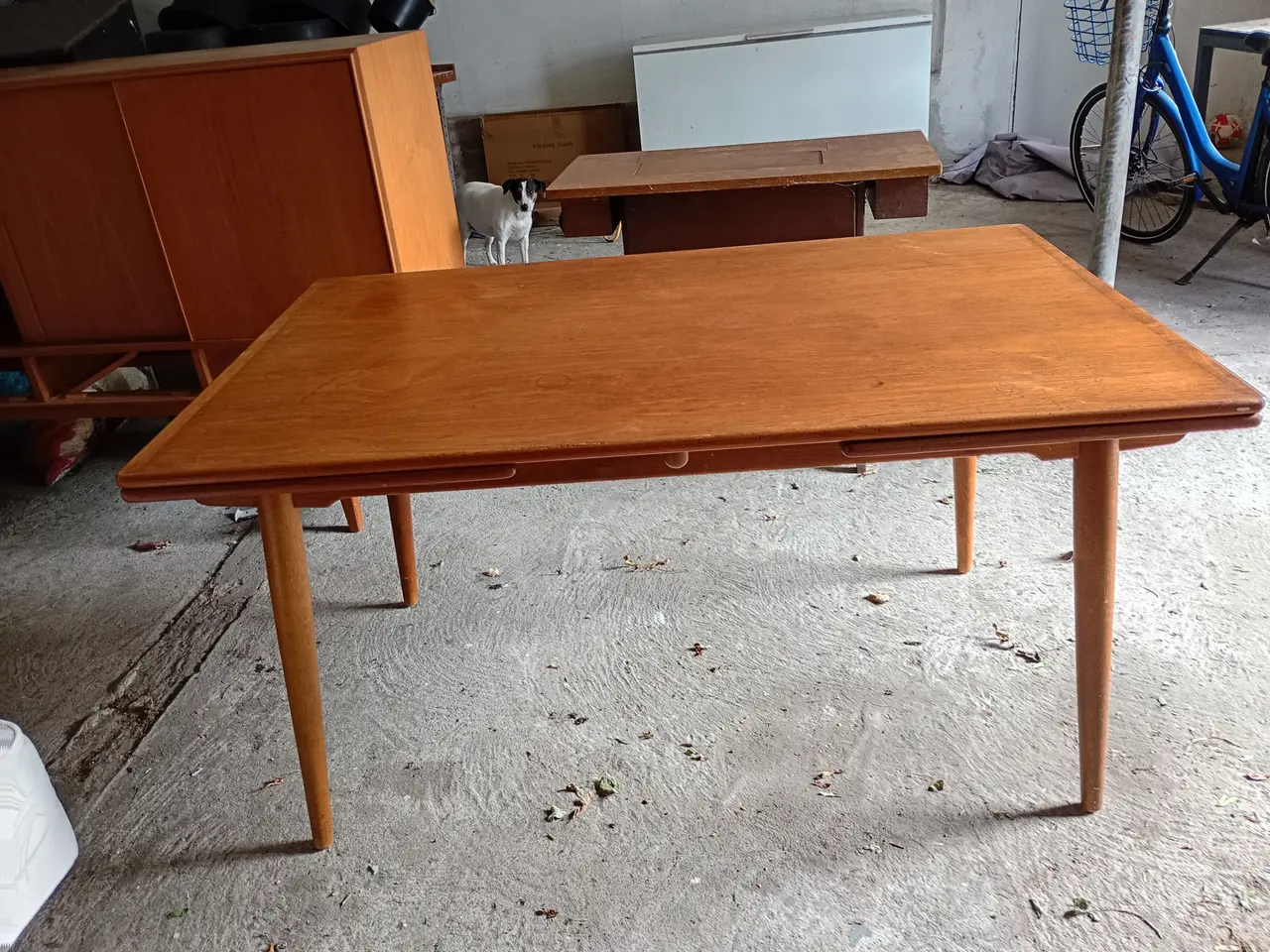 Billede 1 - Spisebord i teaktræ