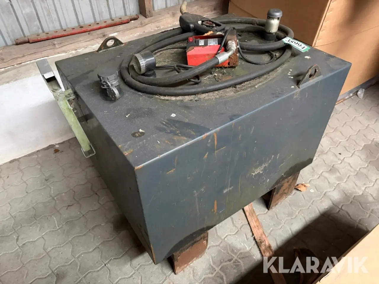 Billede 2 - Dieseltank / ladtank Thyholm Olieservice 450 liter