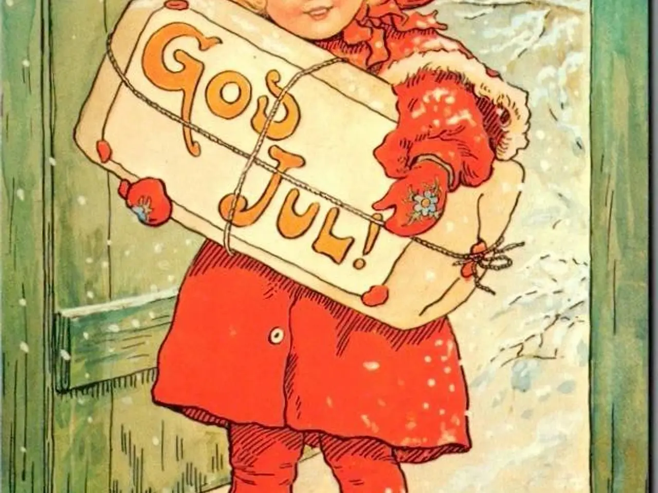 Billede 1 - Jenny Nystrøm - God Jul - Bromma JN 7 - Ubrugt
