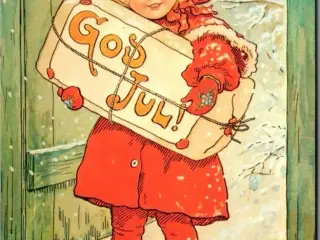 Jenny Nystrøm - God Jul - Bromma JN 7 - Ubrugt