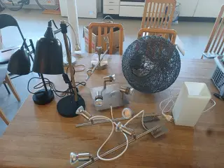 Div. Lamper, bordlamper, loftlamper OSV.