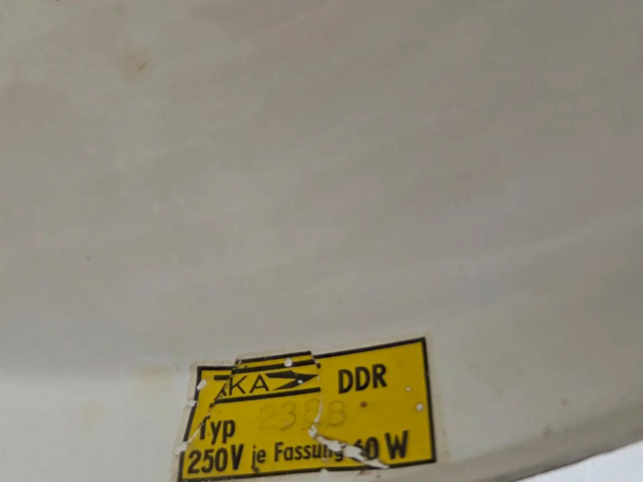 Billede 3 - original vintage DDR industrilampe- AKA Electric