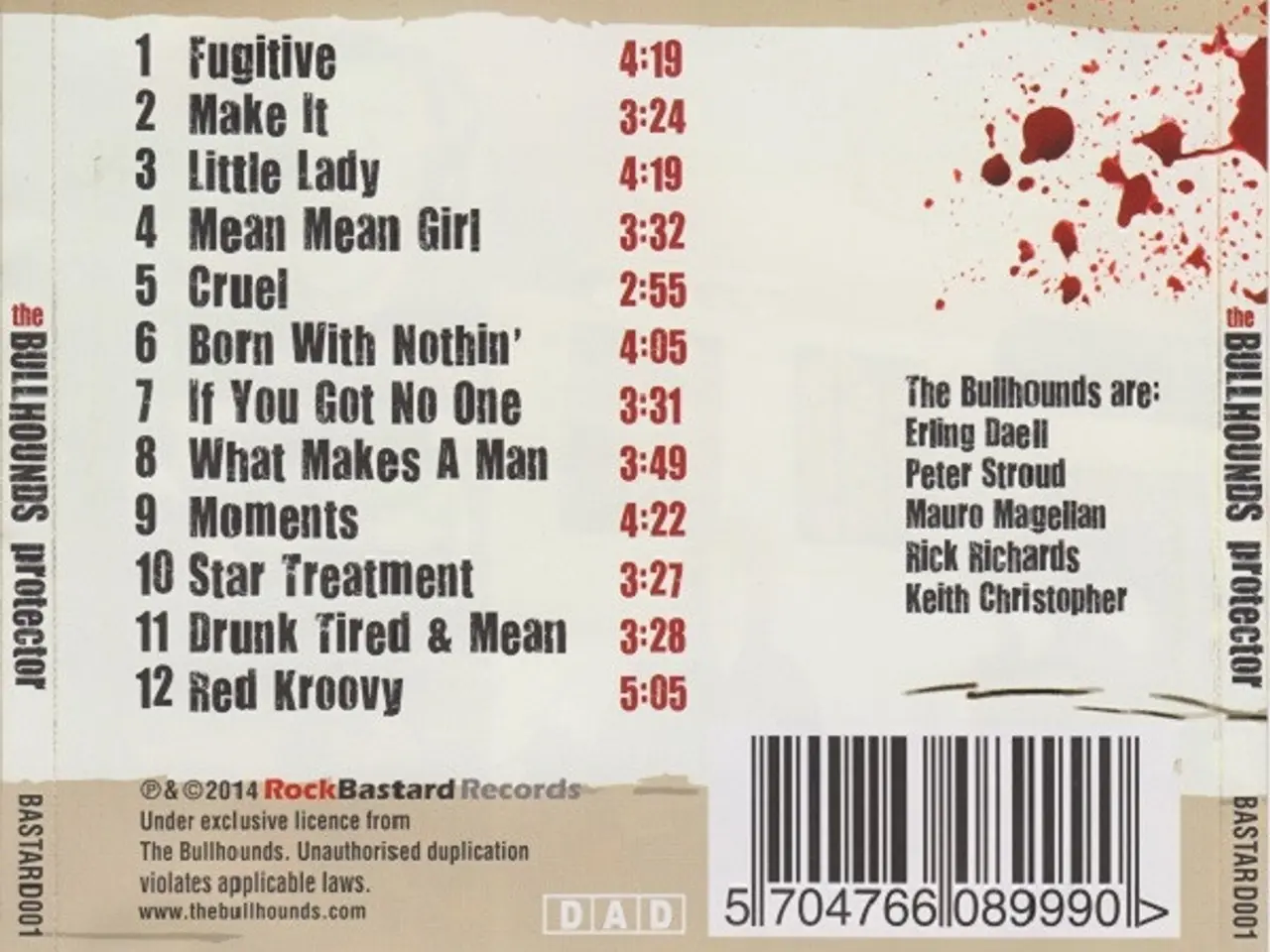 Billede 2 - The Bullhounds – Protector – CD