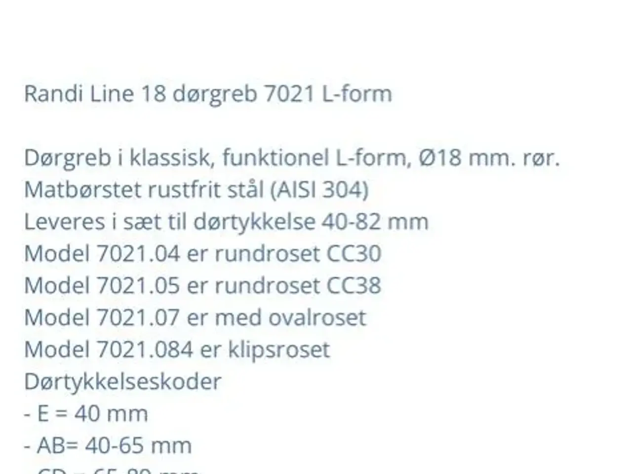Billede 2 - 5 stk nye dørgreb
