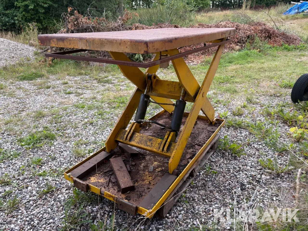 Billede 5 - Løftebord hydraulisk
