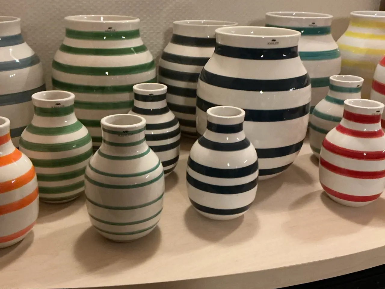 Billede 4 - Kähler Omaggio vaser 12,5 & 20 cm.