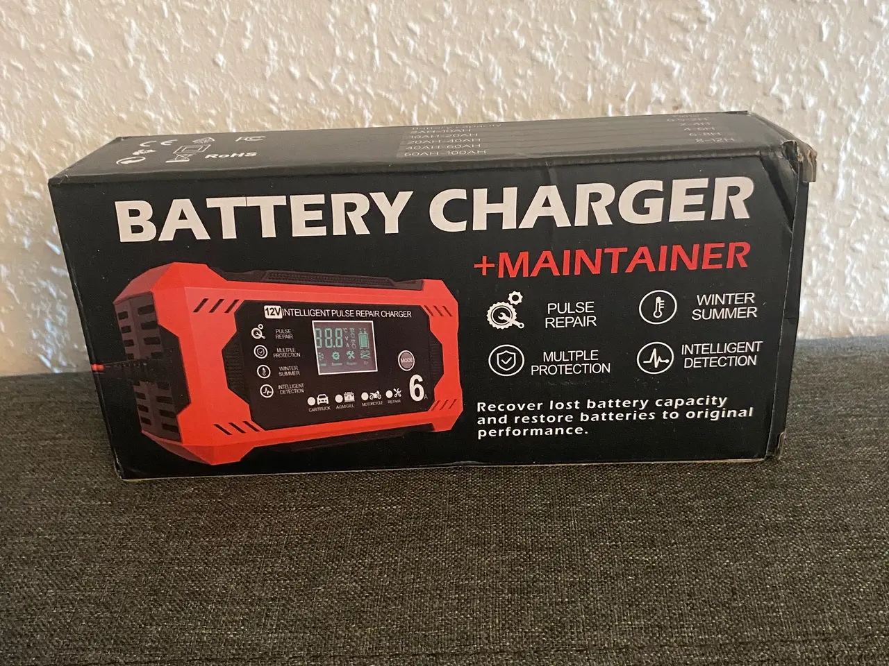 Billede 1 - Batterioplader 12V 6A