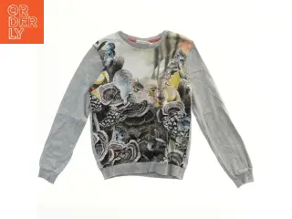 Molo sweatshirt med naturprint (str. 140)