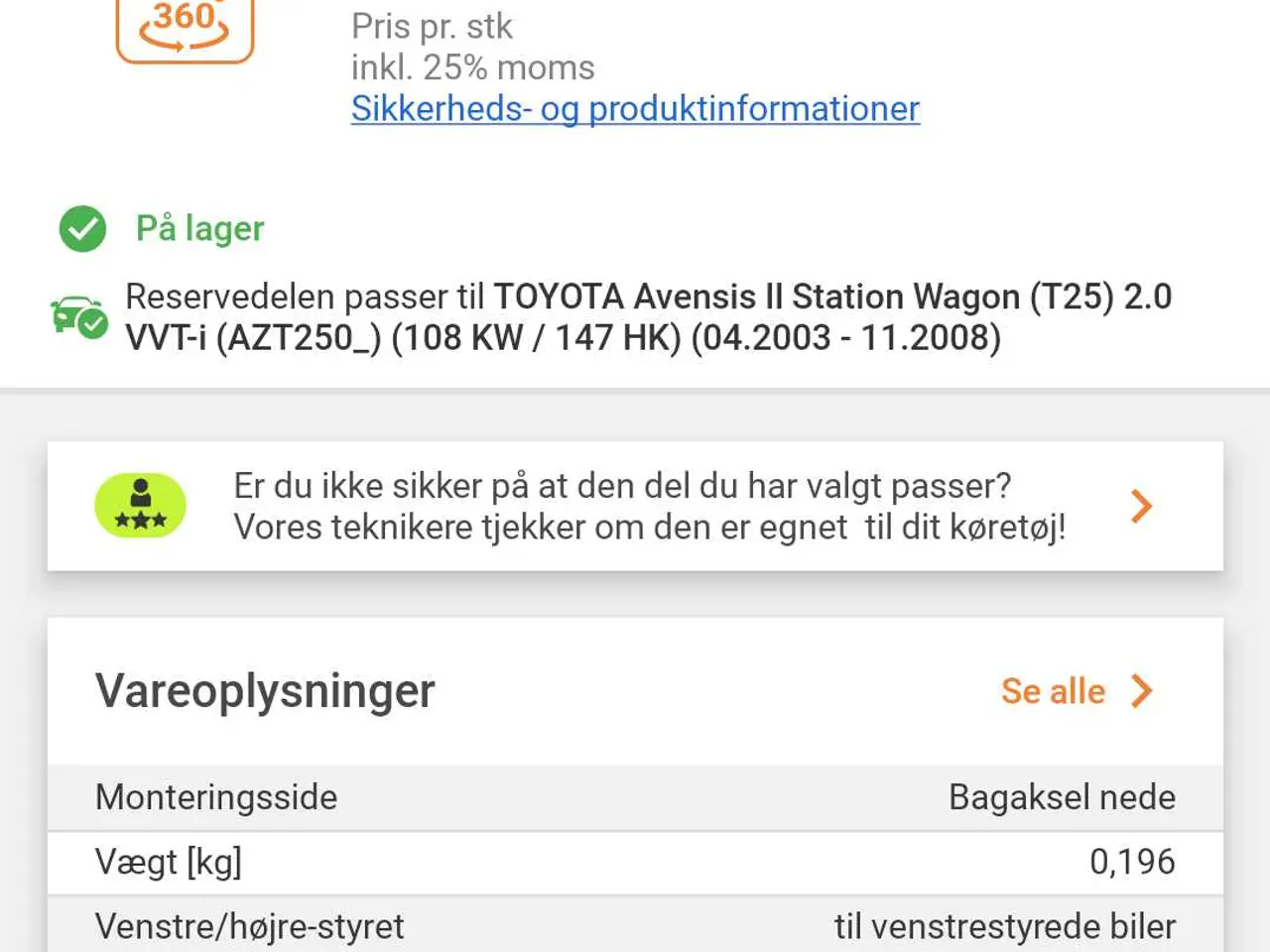 Billede 3 - Bøsninger bærearm