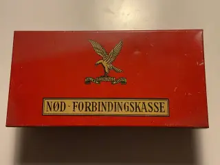 Falck nød-forbindingskasse i blik