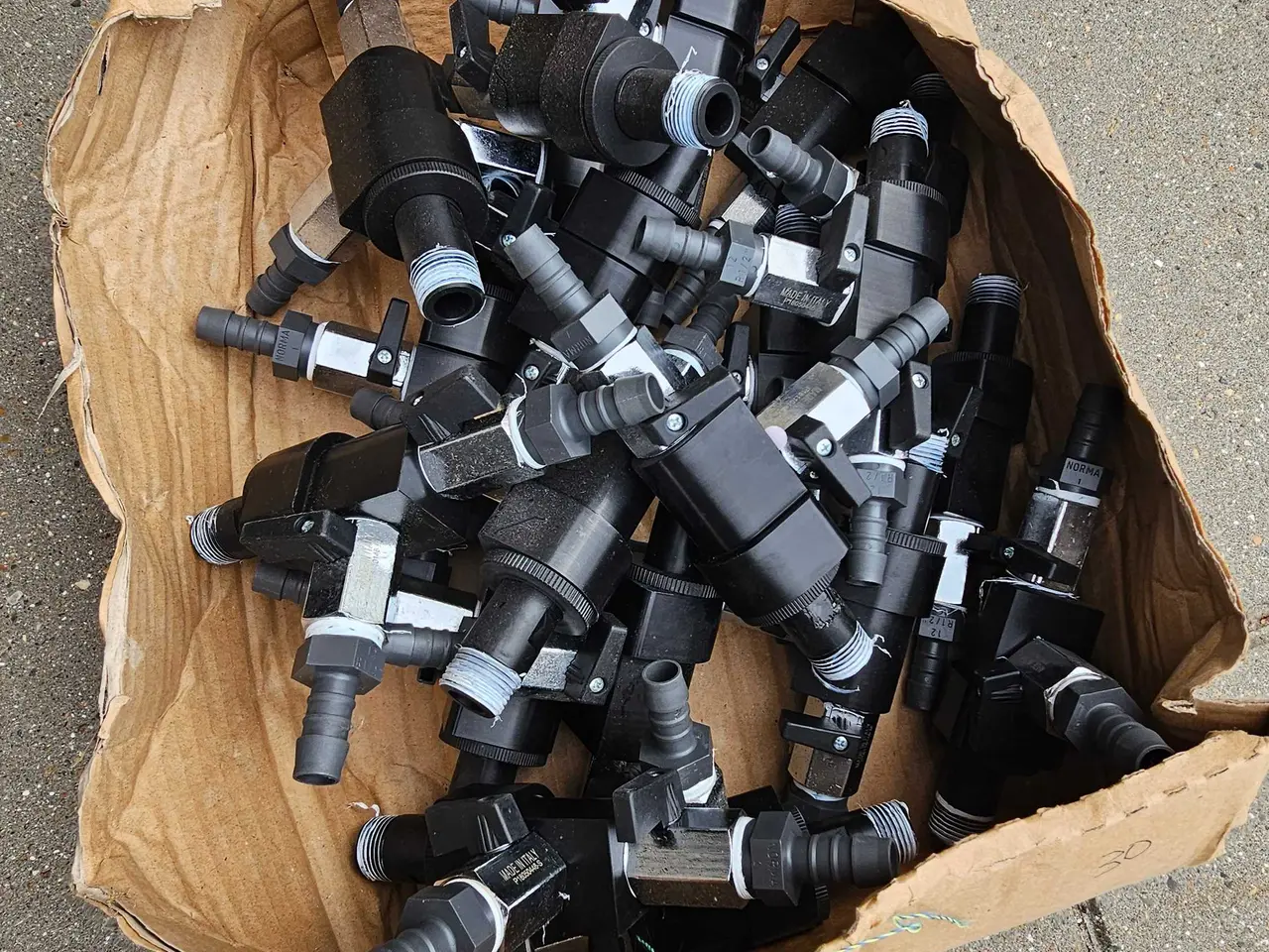 Billede 3 - Kuglehane 1/2" med slangefitting