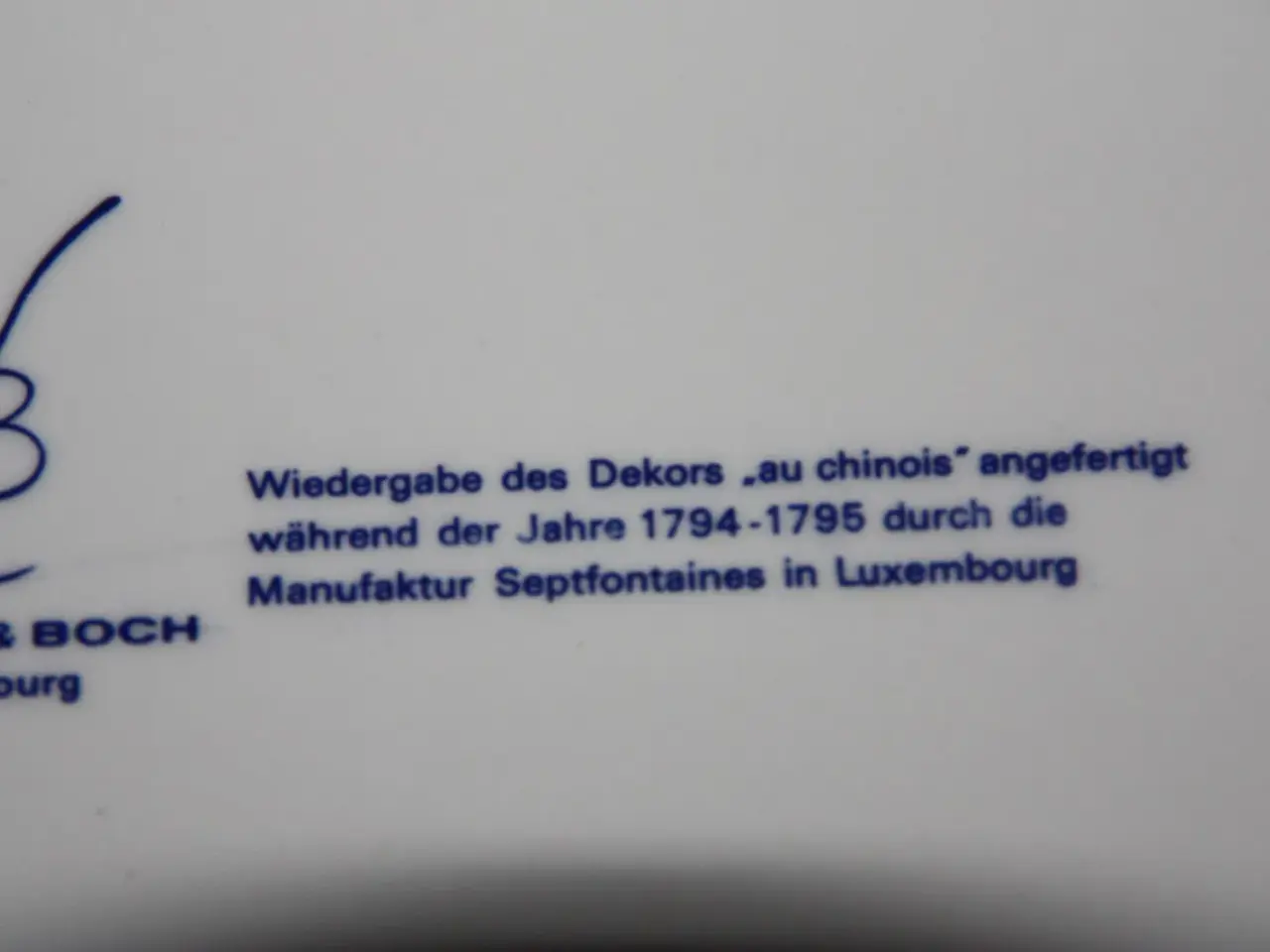 Billede 4 - Villeroy & Boch Luxembourg fad "au chino
