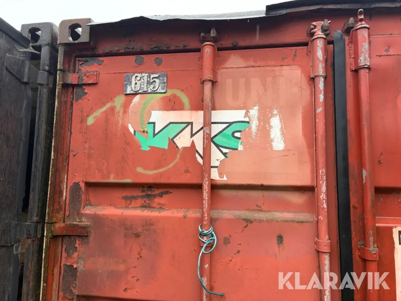 Billede 6 - 20 fods container - med kloak materialer