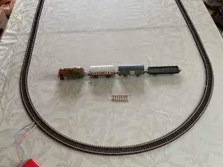 ⭐️ Ældre Piko Junior elektrisk togbane – H0 (1:87)