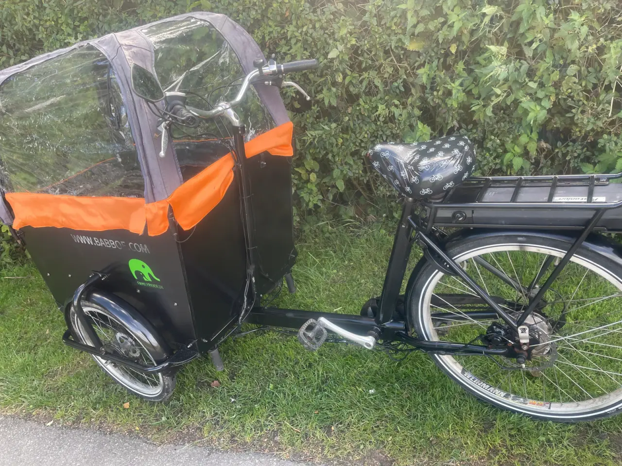 Billede 2 - Babboe E Big el ladcykel med batteri og oplader 