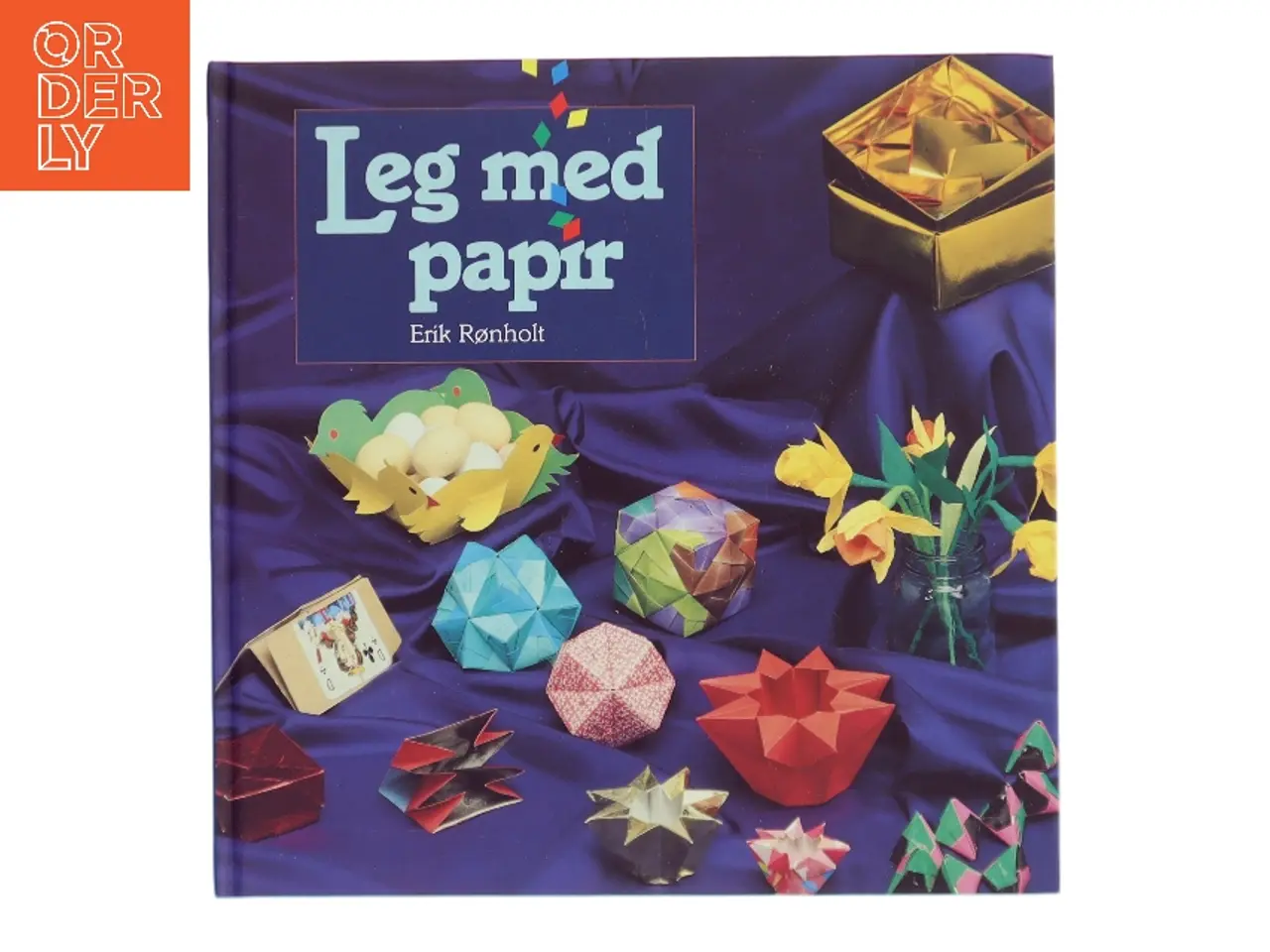 Billede 1 - Leg med papir af Erik Rønholt (Bog)