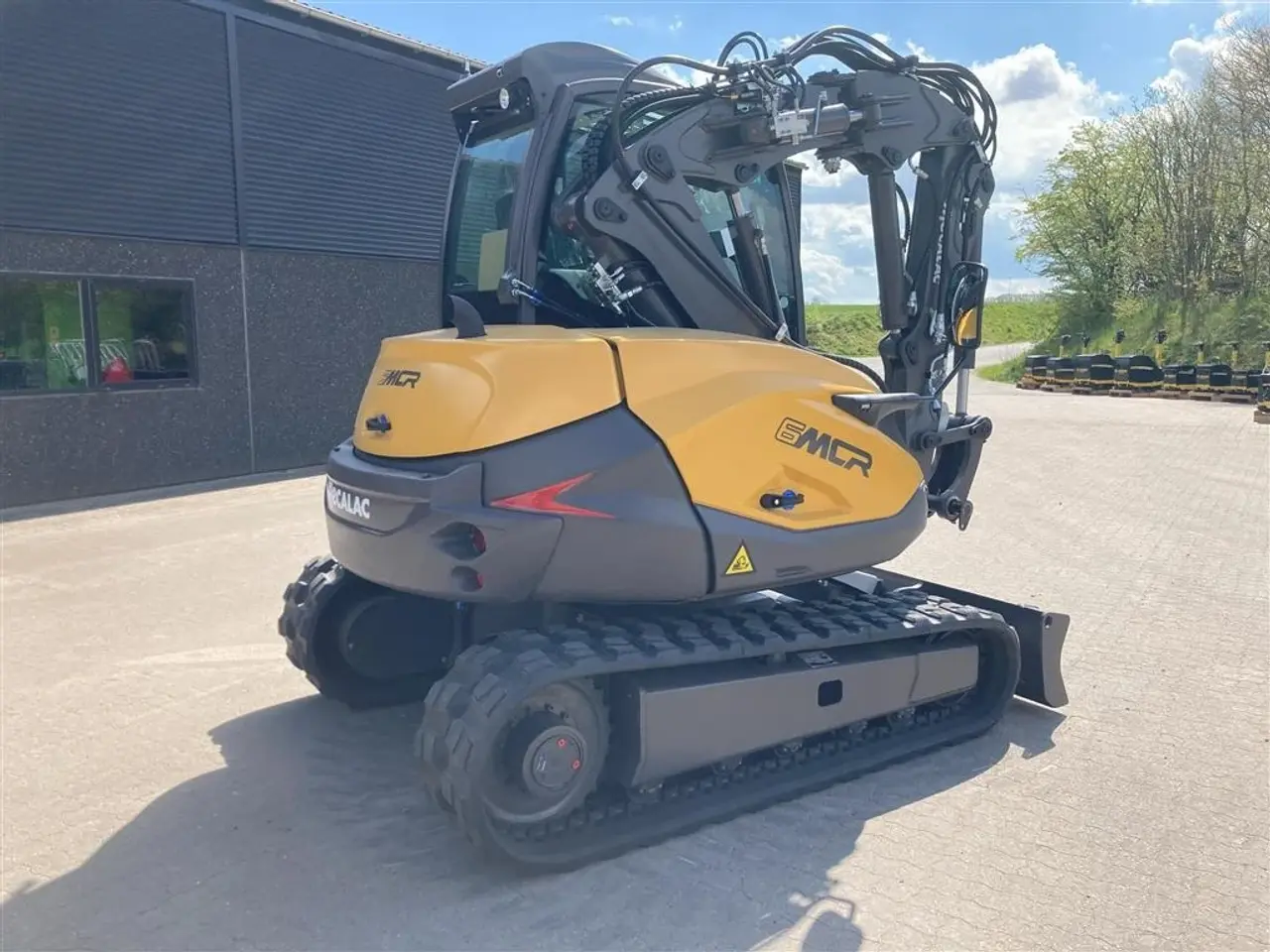 Billede 3 - Mecalac 6 MCR 6 tons kompact minigraver på gu.bånd