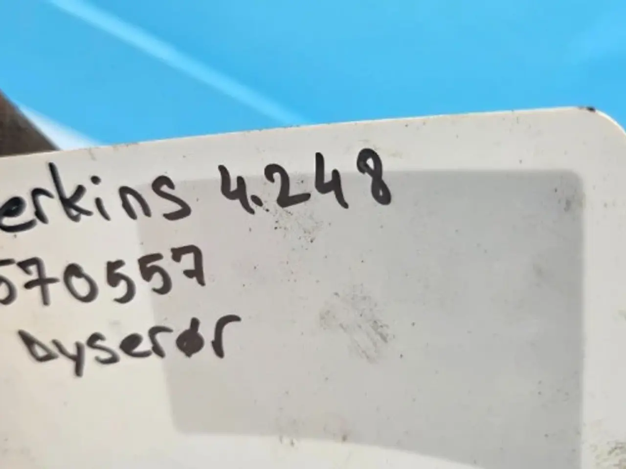 Billede 7 - Perkins 4.248 Dyrerør 570557