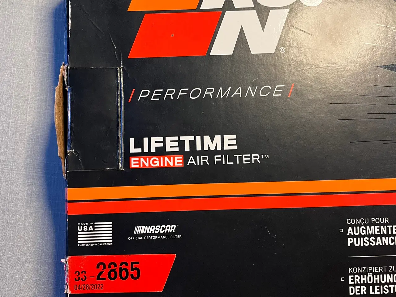 Billede 2 - K&N luftfilter