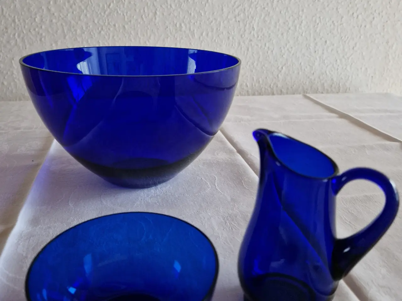Billede 2 - Holmegaard glasværk. Design 1938 Sukkerskål &Fløde