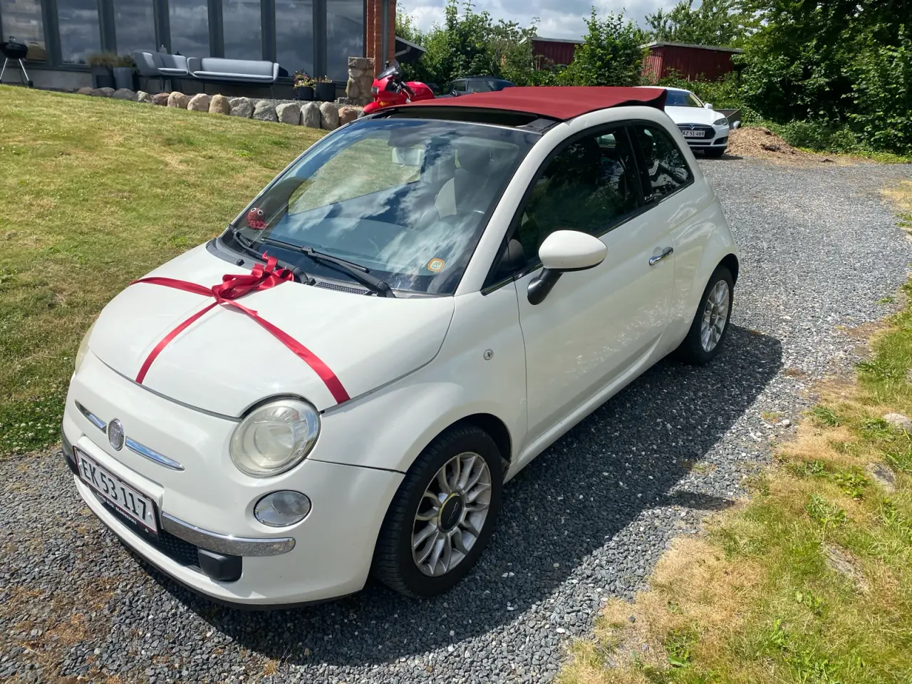 Billede 2 - Danmarks Billigste Fiat 500 C Cabriolet