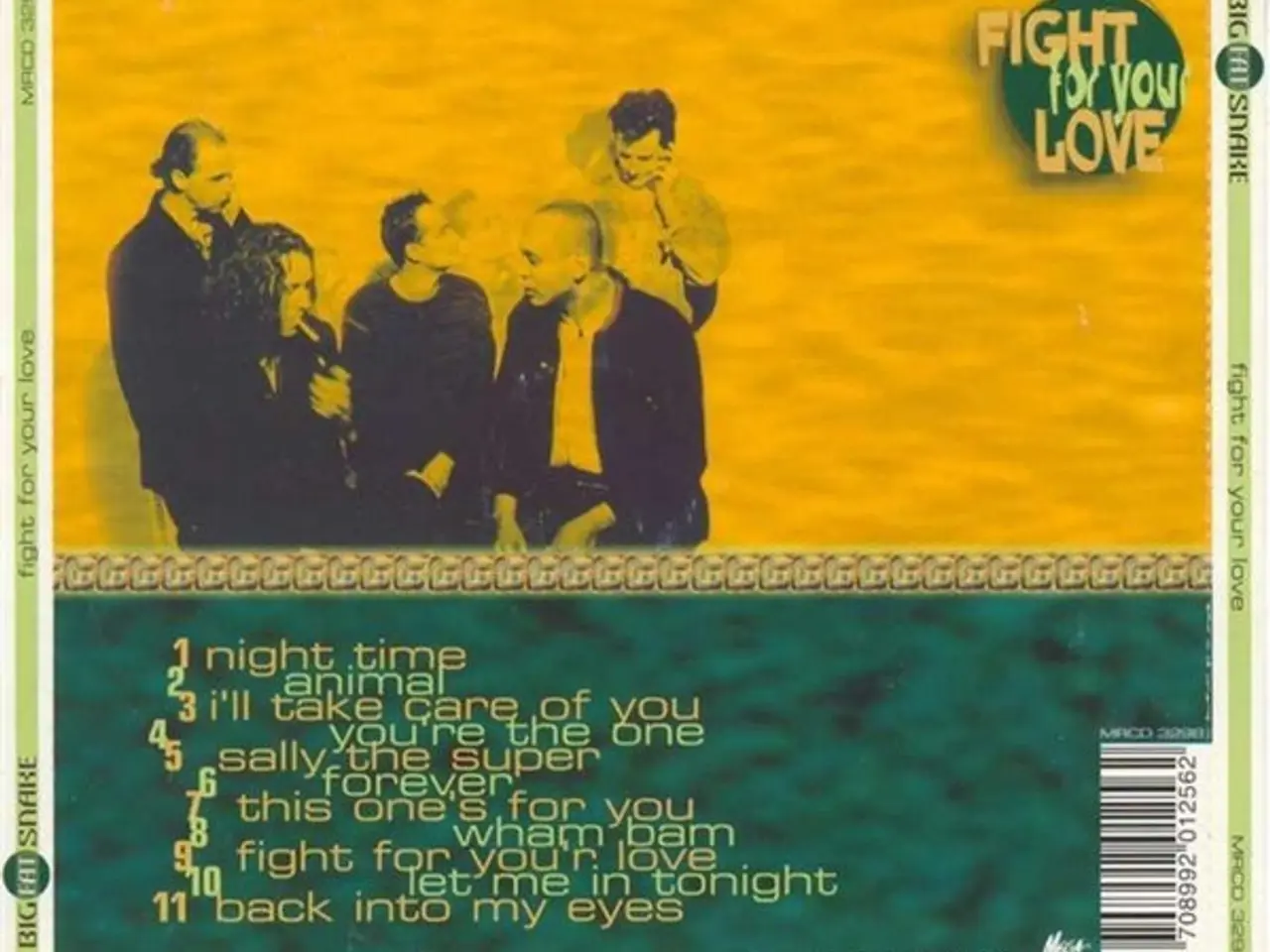 Billede 2 - Big Fat Snake – Fight For Your Love – CD