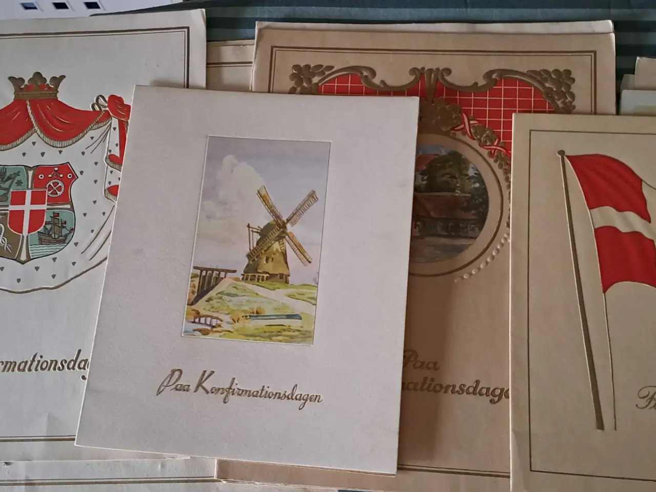 Billede 11 - Gamle bryllups og konfirmations telegrammer 
