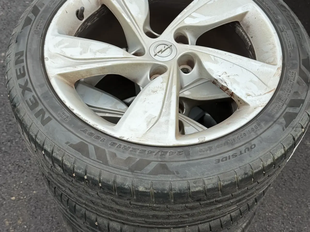 Billede 1 - Opel insignia alufælge til salg . Mønstre god