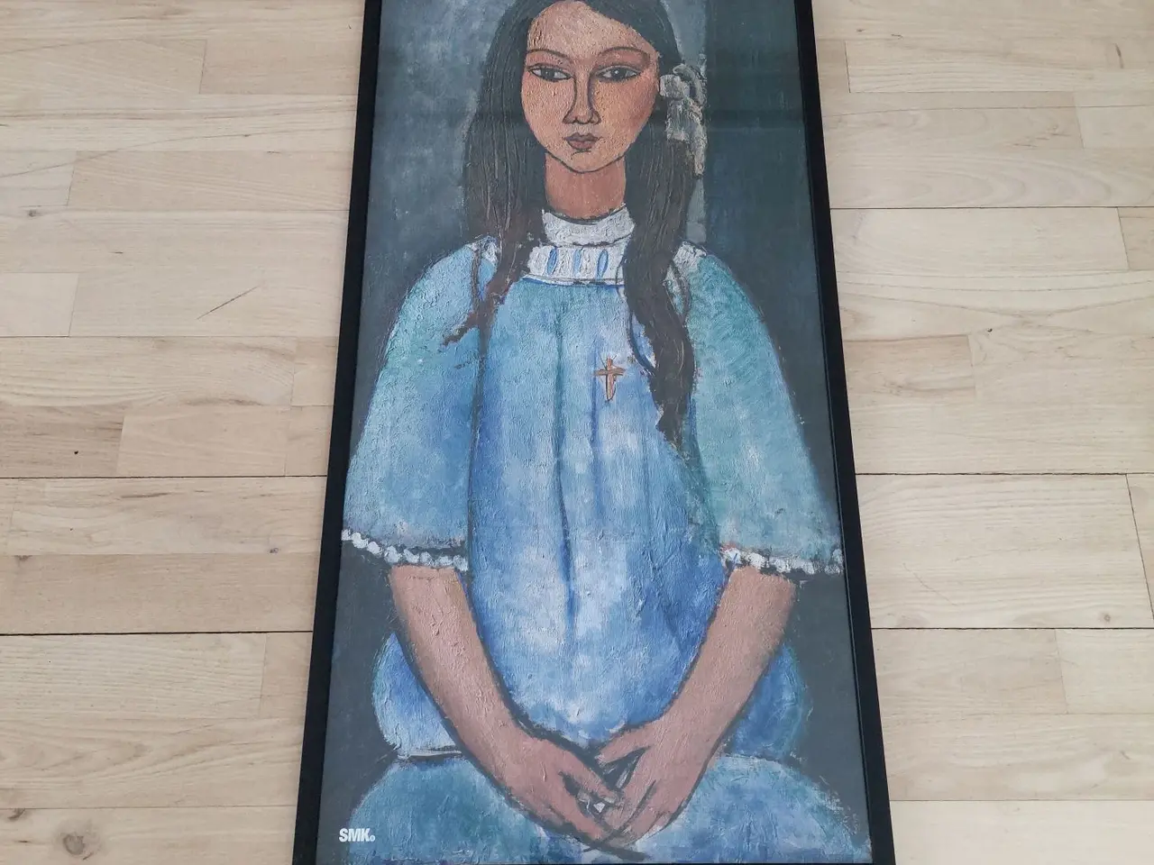 Billede 1 - ALICE af Amedeo Modigliani Plakat i træ/glasramme